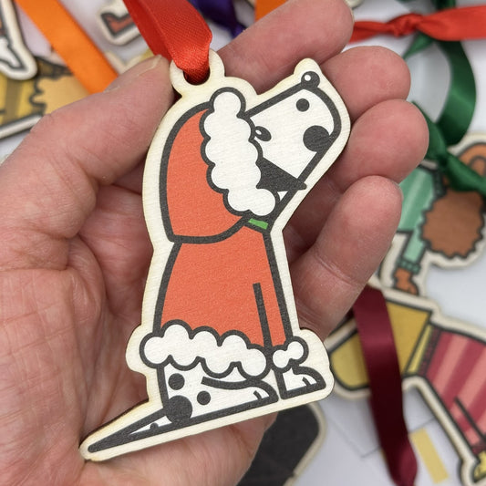 Dalmatian Hanging Decoration - Gift Tag - Bag Charm