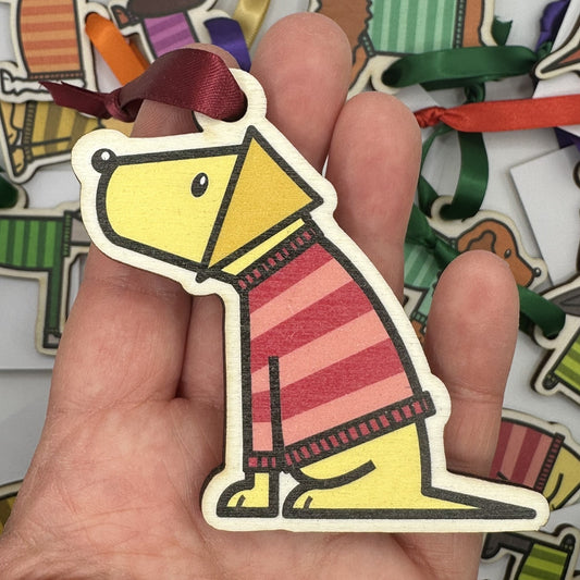 Labrador Hanging Decoration - Gift Tag - Bag Charm