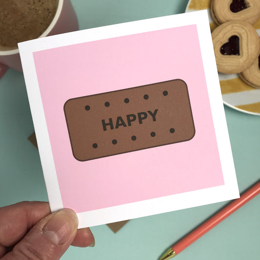 Happy Bourbon Biscuit Card