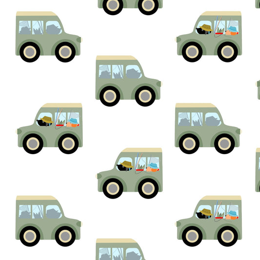 Fishing Trip Gift Paper