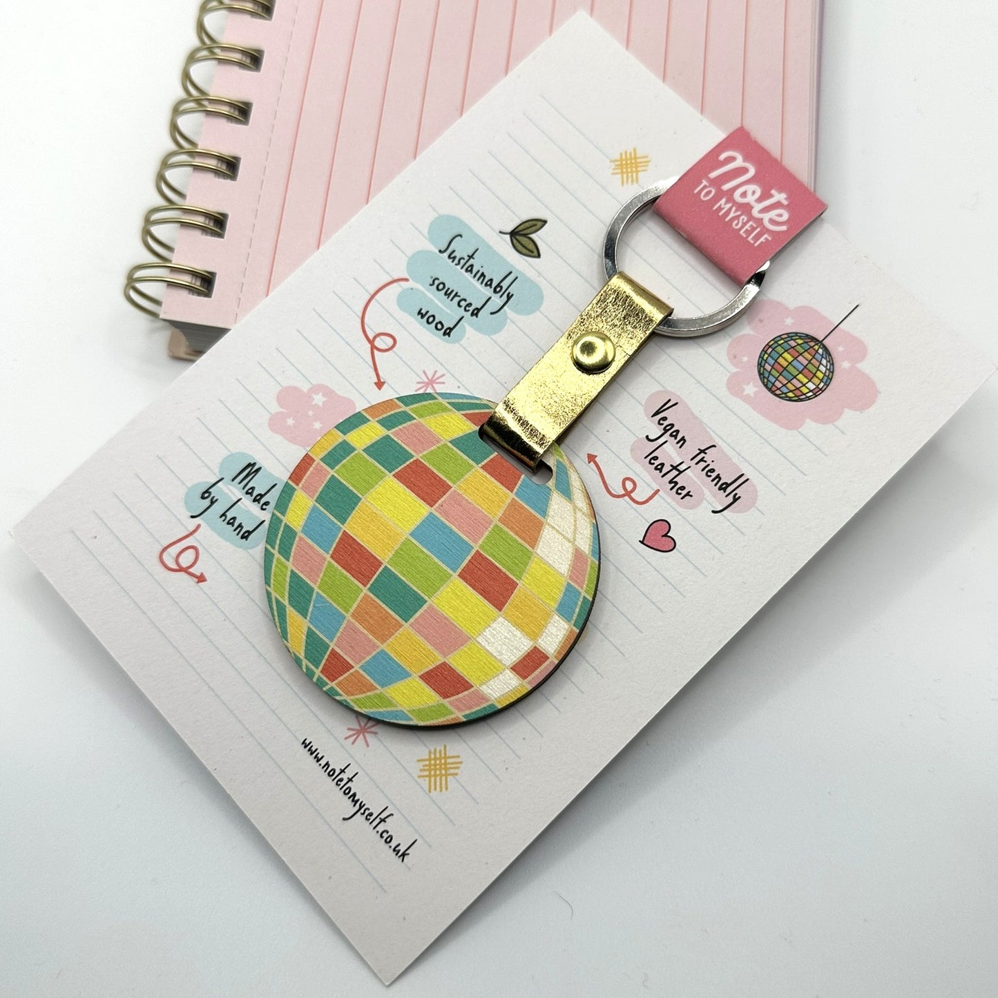 Disco Ball Keychain - Bag Charm