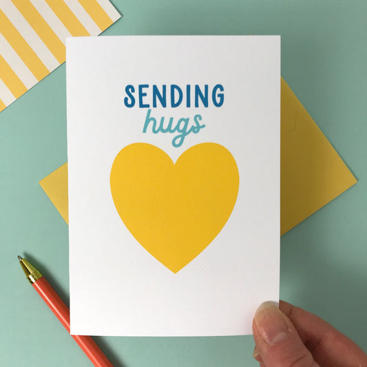 Sending Hugs - Thinking of you card