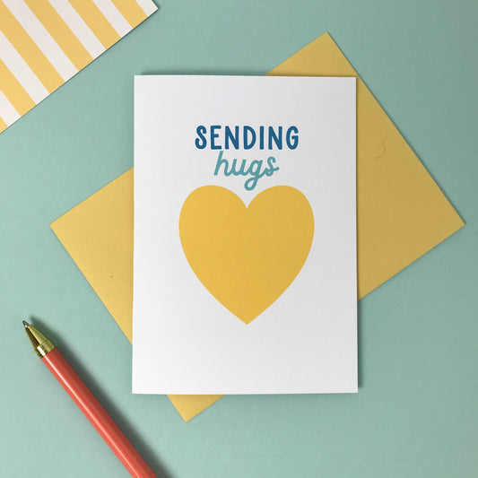 Sending Hugs - Thinking of you card