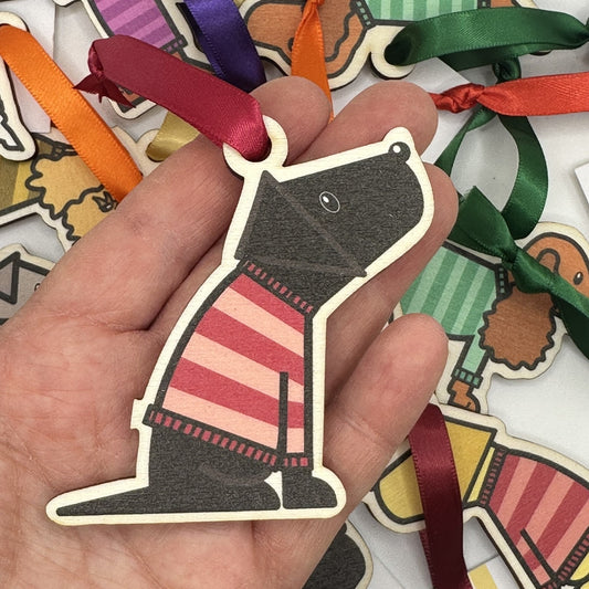 Labrador Hanging Decoration - Gift Tag - Bag Charm