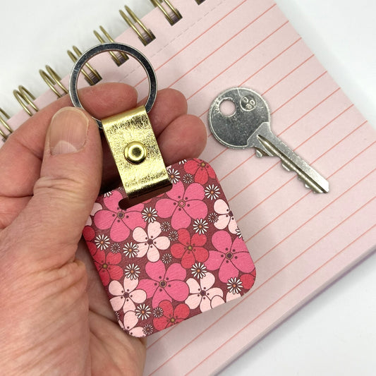 May Birth Flower Keychain