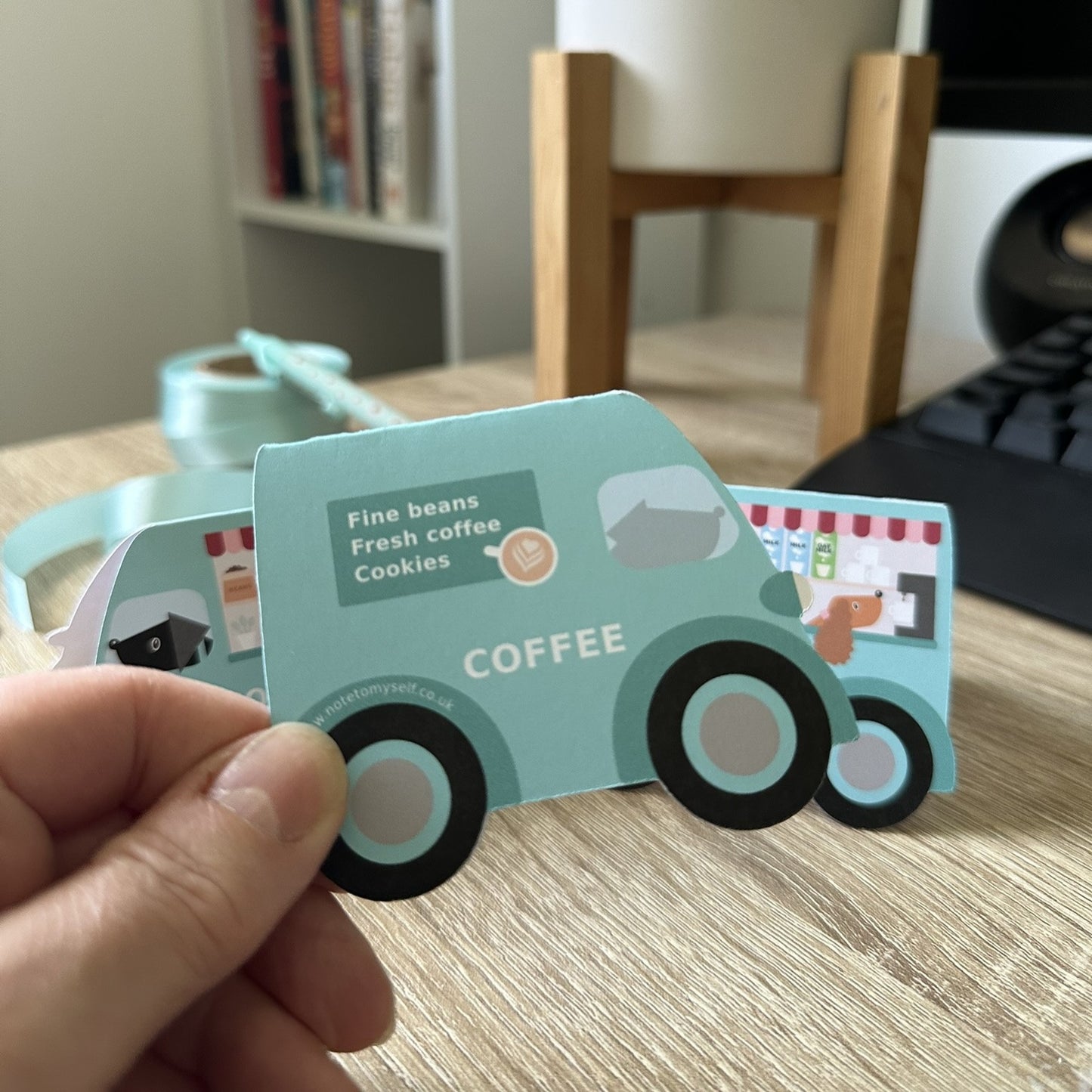 Coffee Van Gift Tags Set