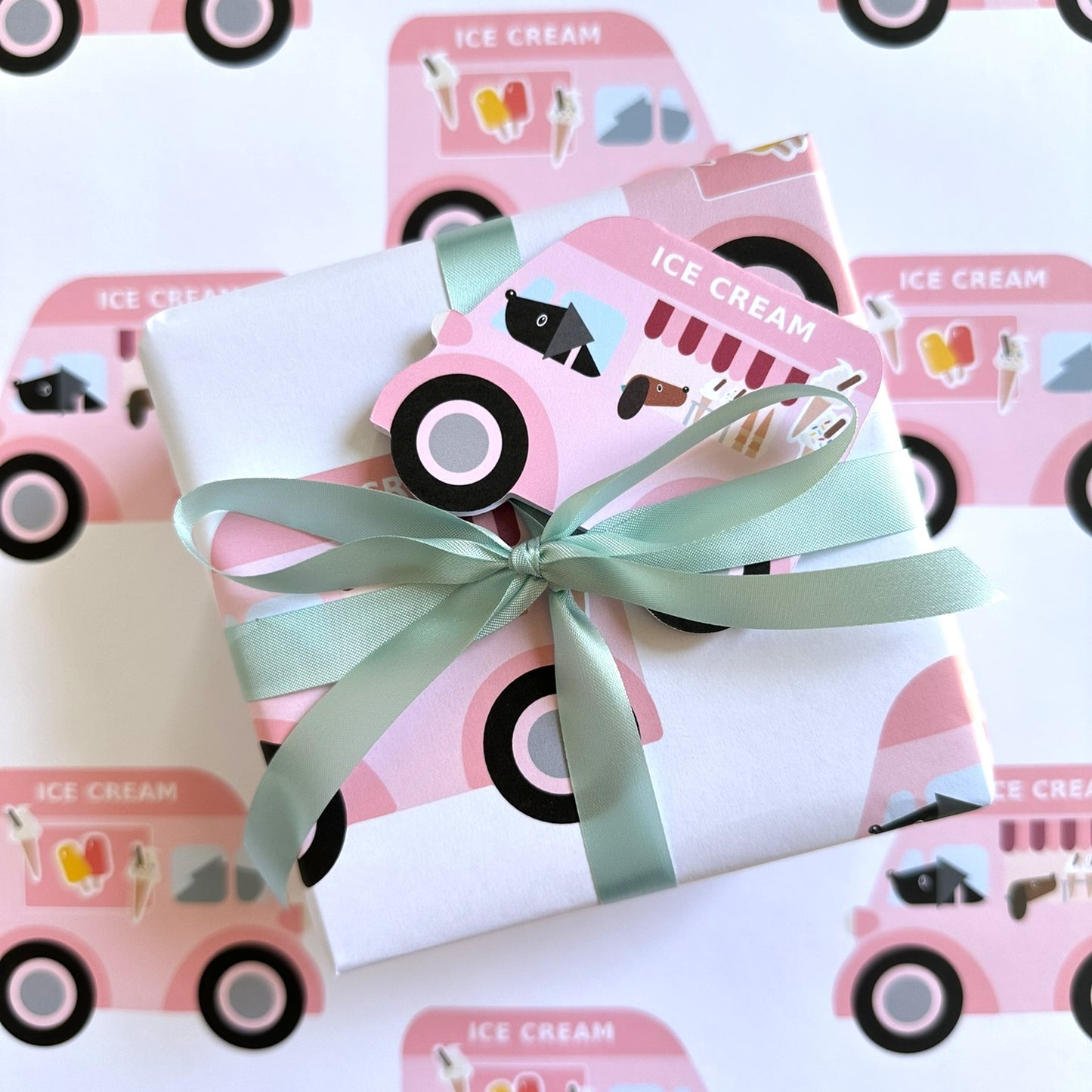 Ice Cream Van Wrapping Paper
