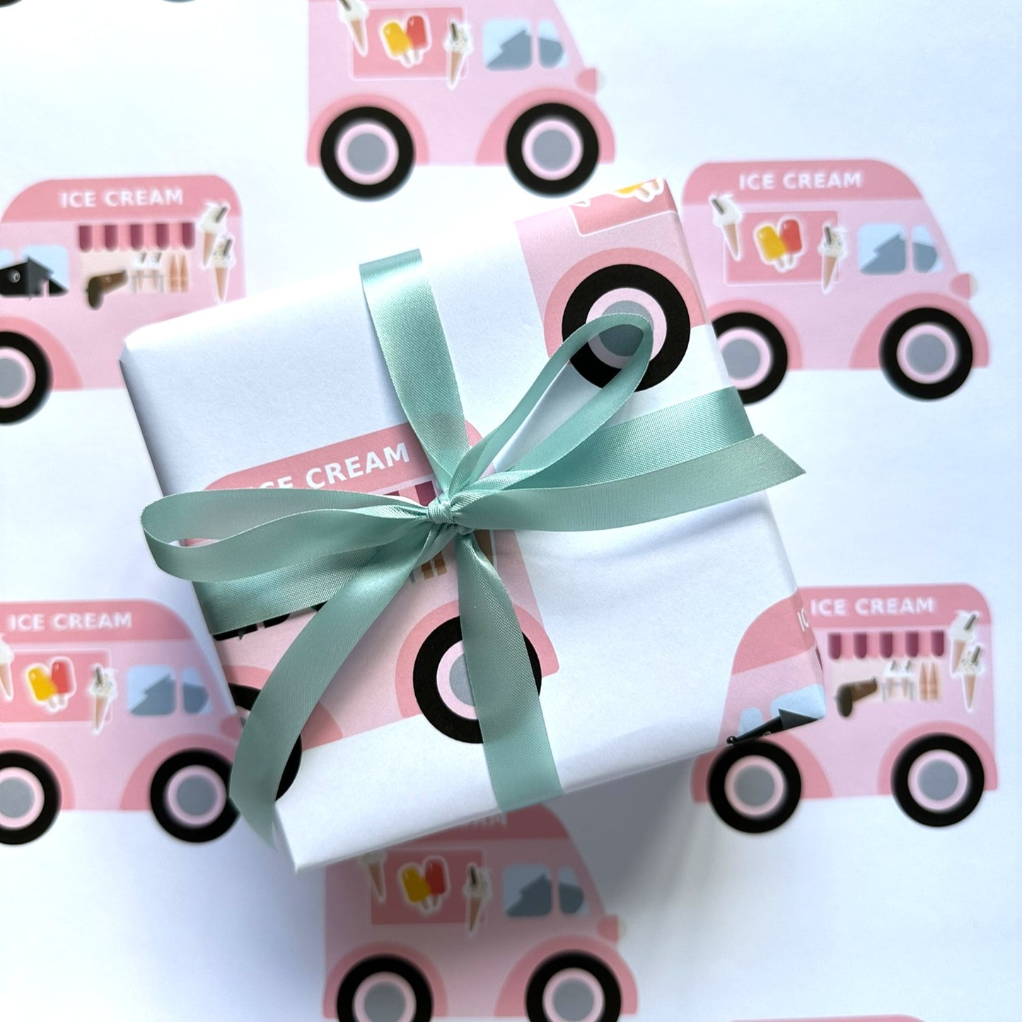 Ice Cream Van Wrapping Paper