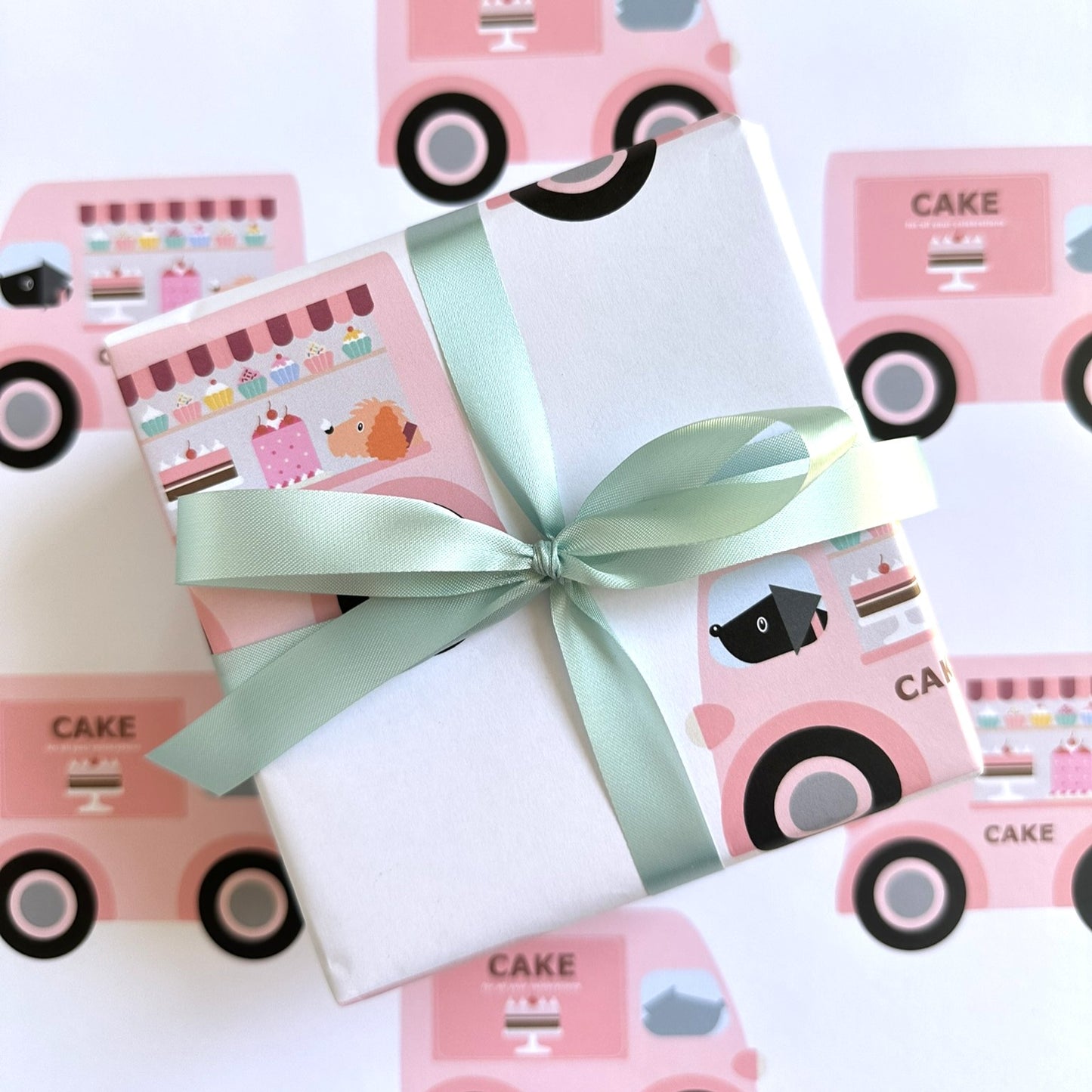 Cake Van Wrapping Paper