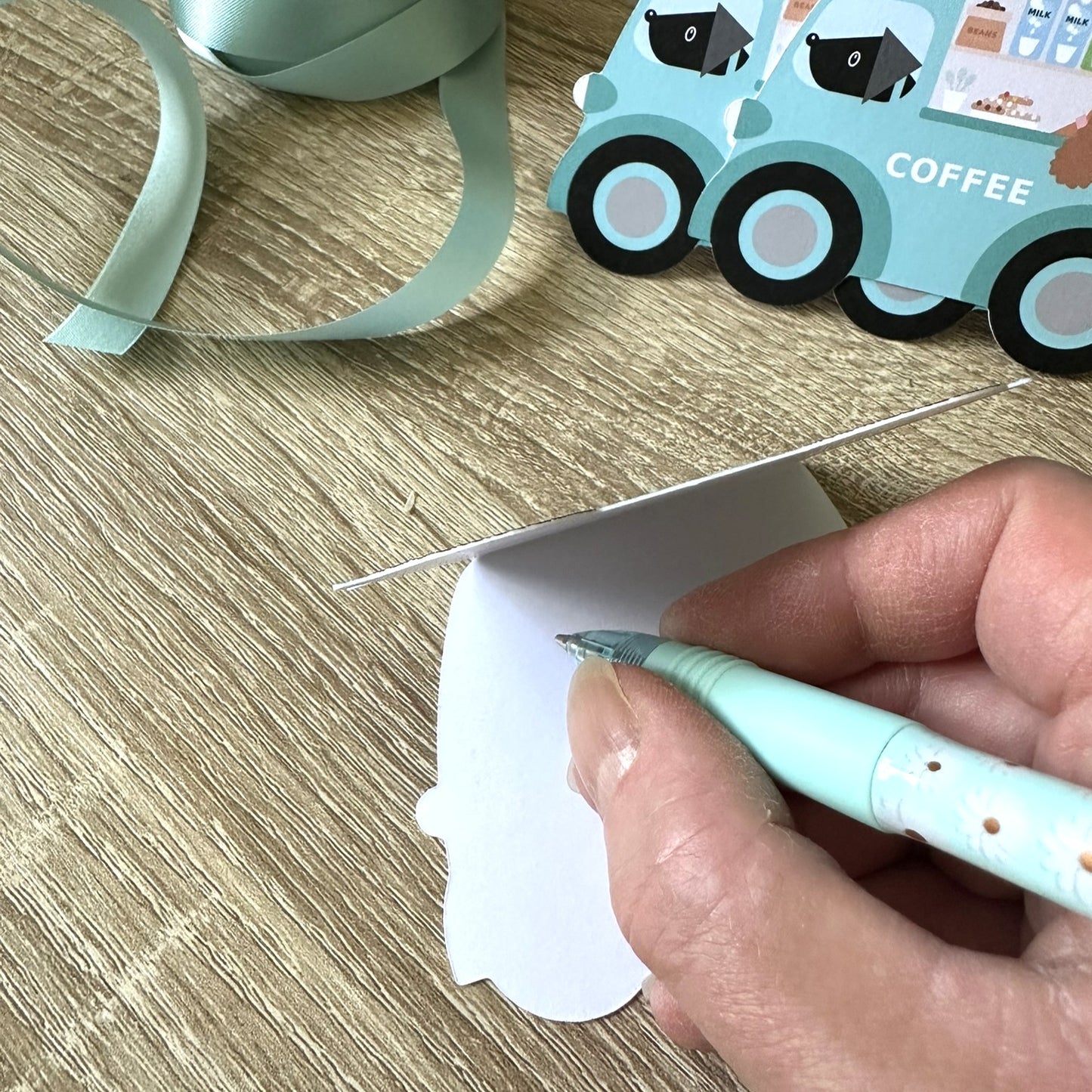 Coffee Van Gift Tags Set