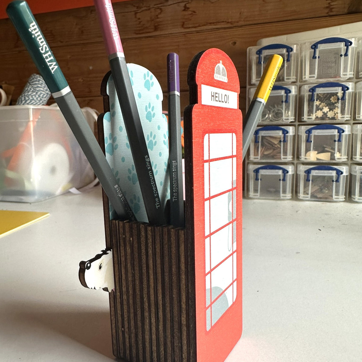 Personalised Pet Pen Pot