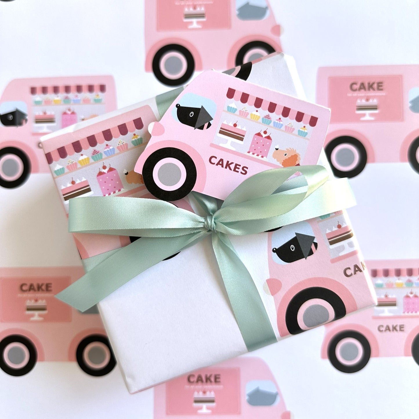 Cake Van Wrapping Paper