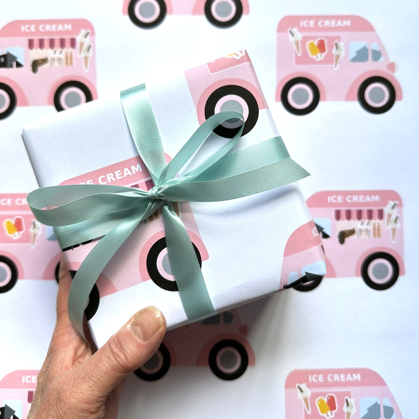 Ice Cream Van Wrapping Paper