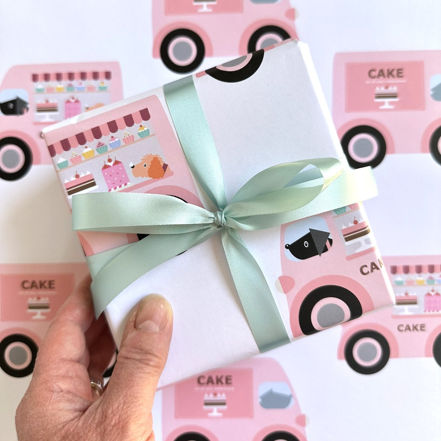 Cake Van Wrapping Paper