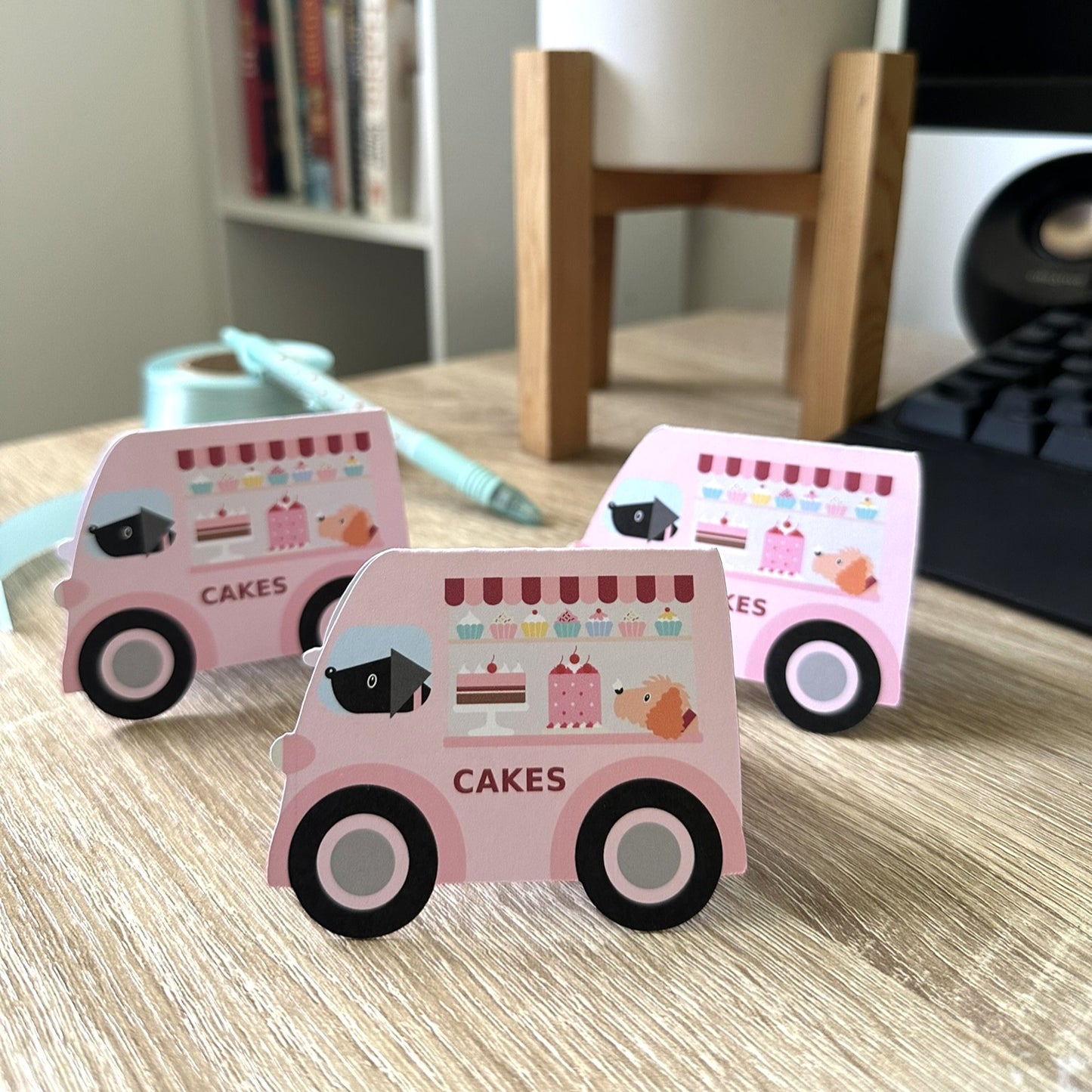 Cake Van Gift Tags Set