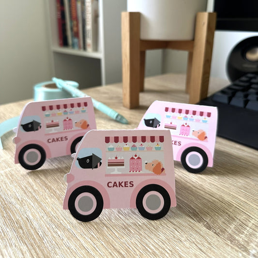 Cake Van Gift Tags Set