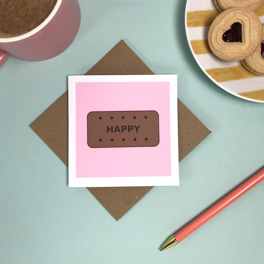 Happy Bourbon Biscuit Card