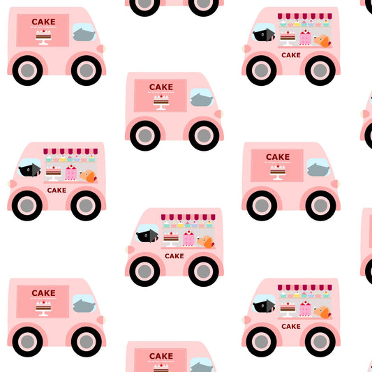 Cake Van Wrapping Paper