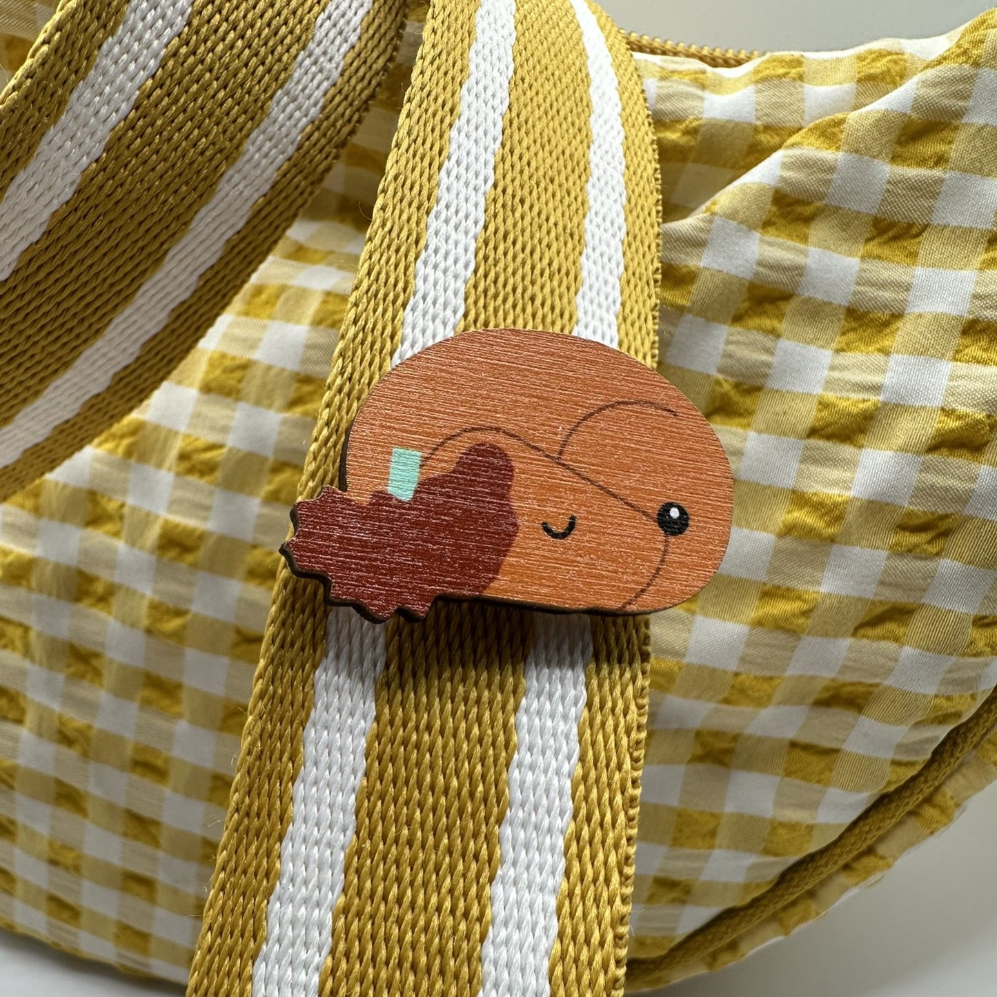 Cocker Spaniel Sleeping - Wooden Pin Badge