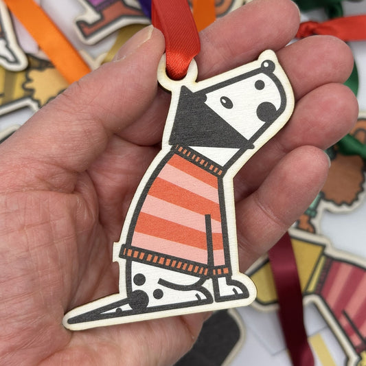 Dalmatian Hanging Decoration - Gift Tag - Bag Charm