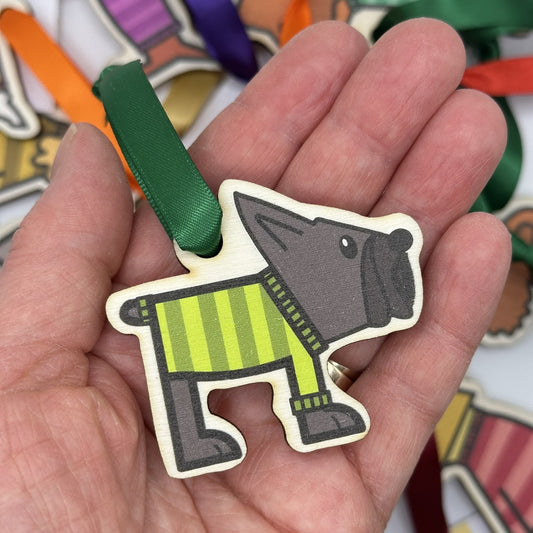 French Bulldog Hanging Decoration- Gift Tag - Bag Charm