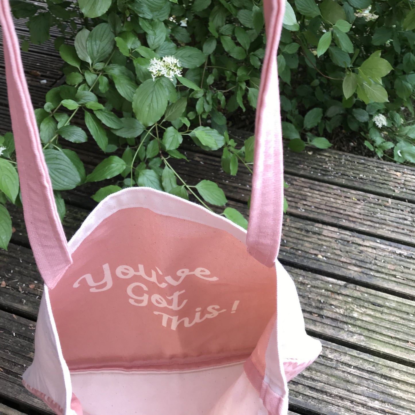 Tote Bag with Hidden Message