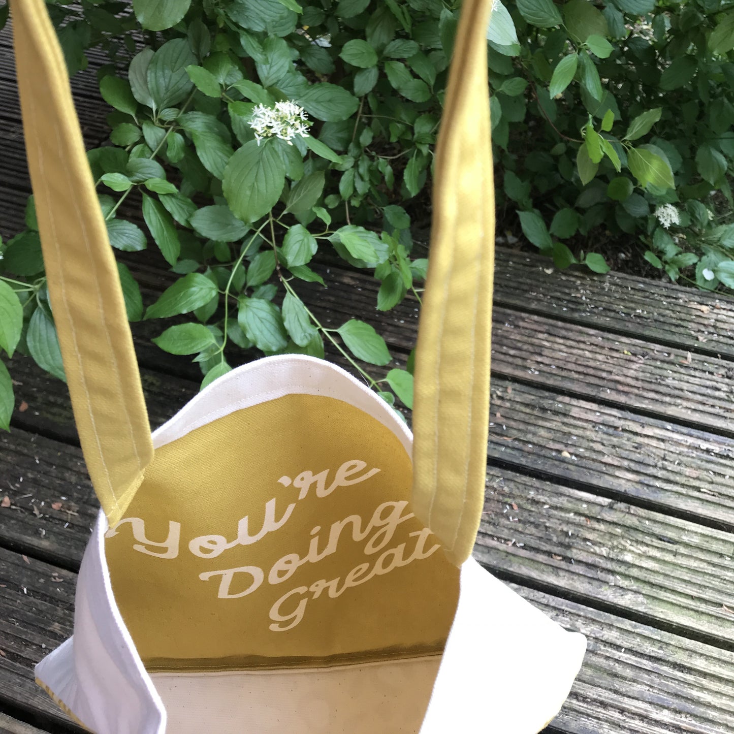 Tote Bag with Hidden Message