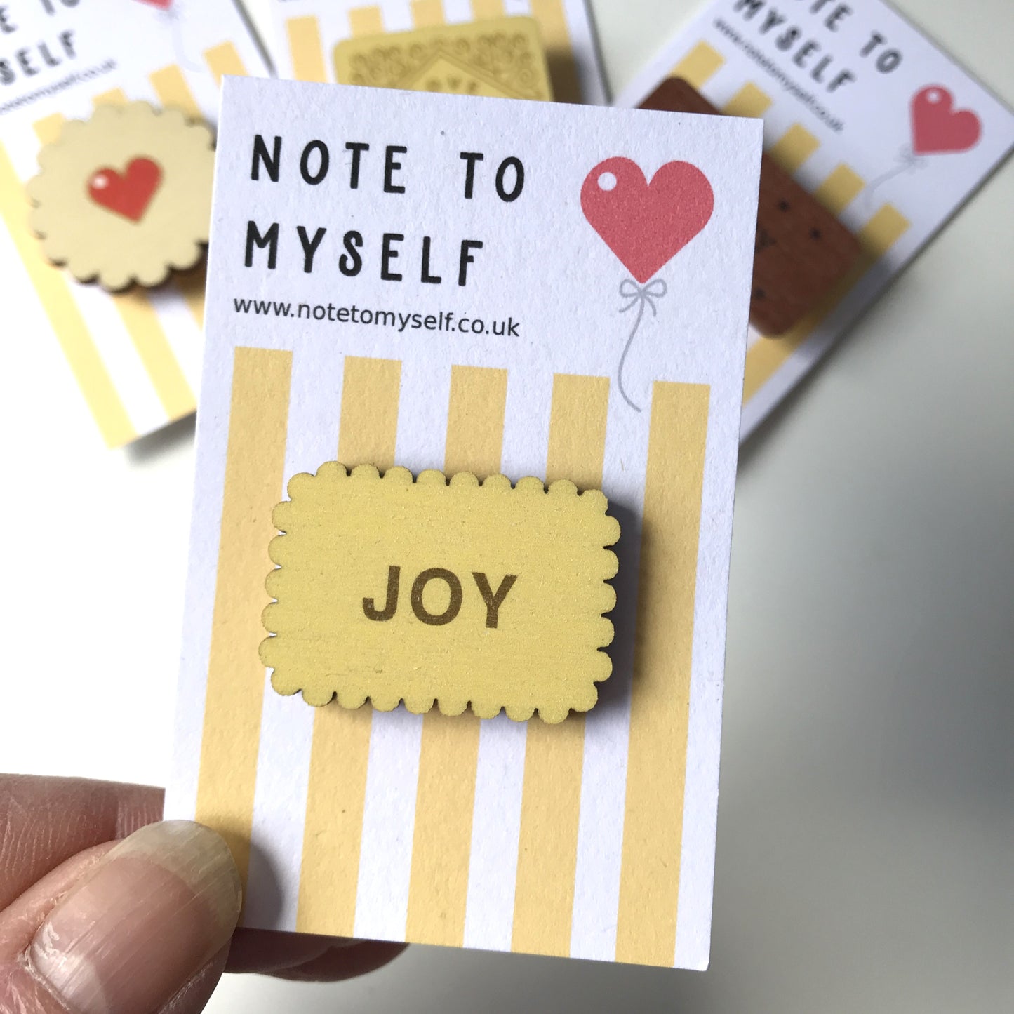 Nice Biscuit Brooch – Joy