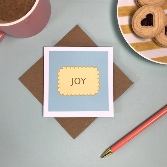 Joy Nice Biscuit Card
