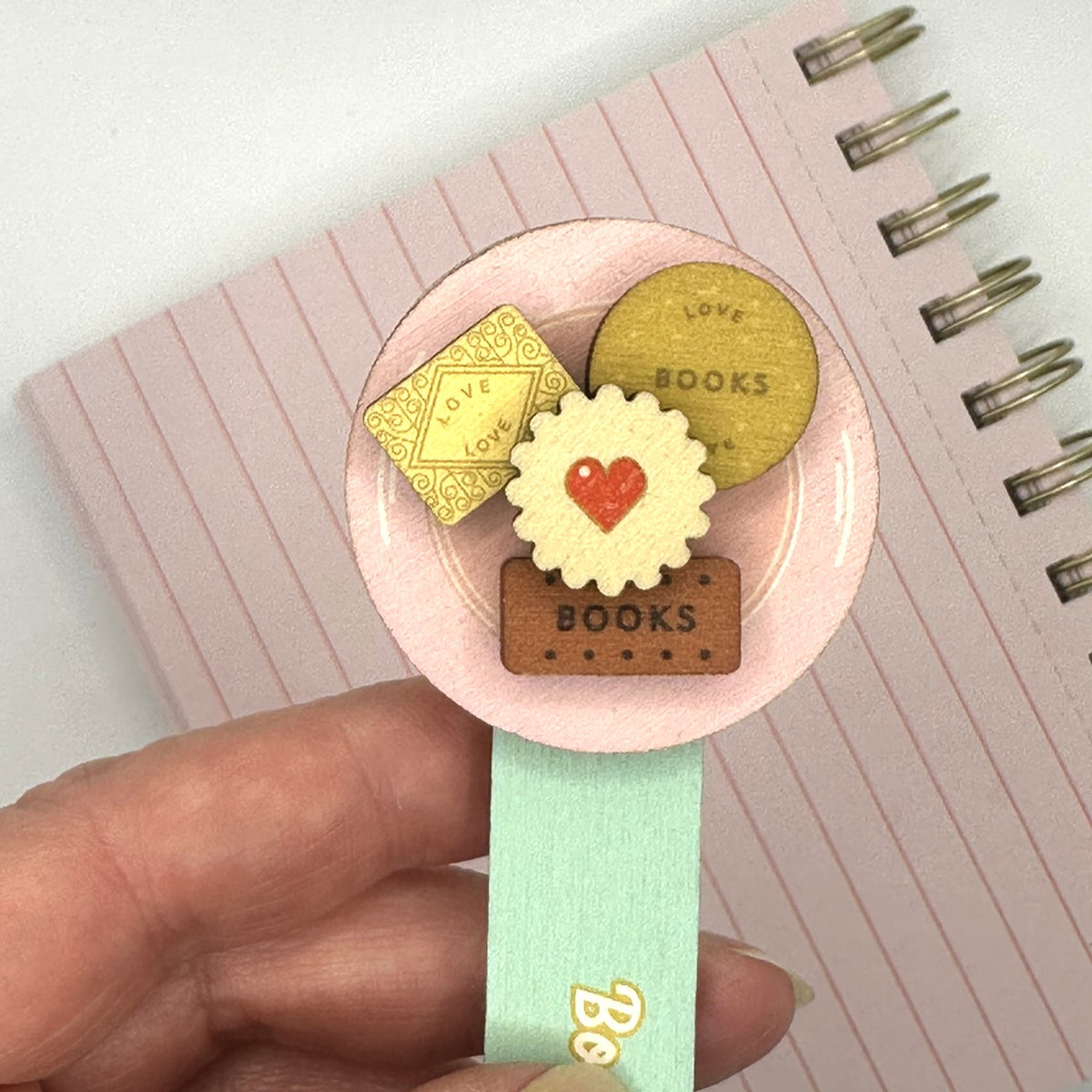 Biscuit and Book Lovers Bookmark
