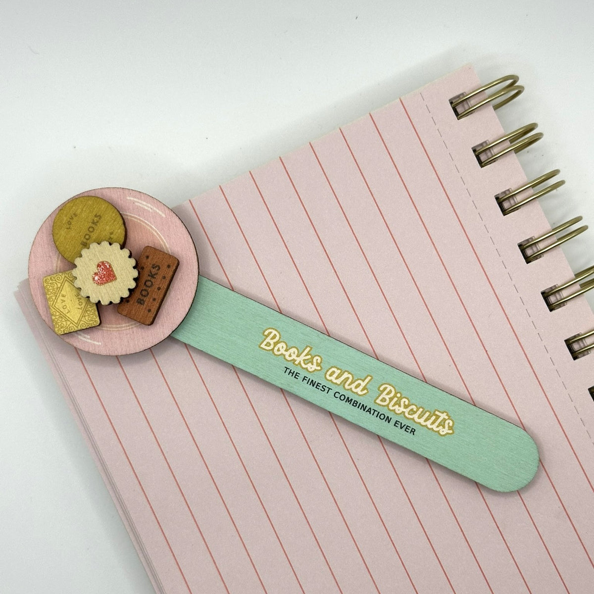 Biscuit and Book Lovers Bookmark