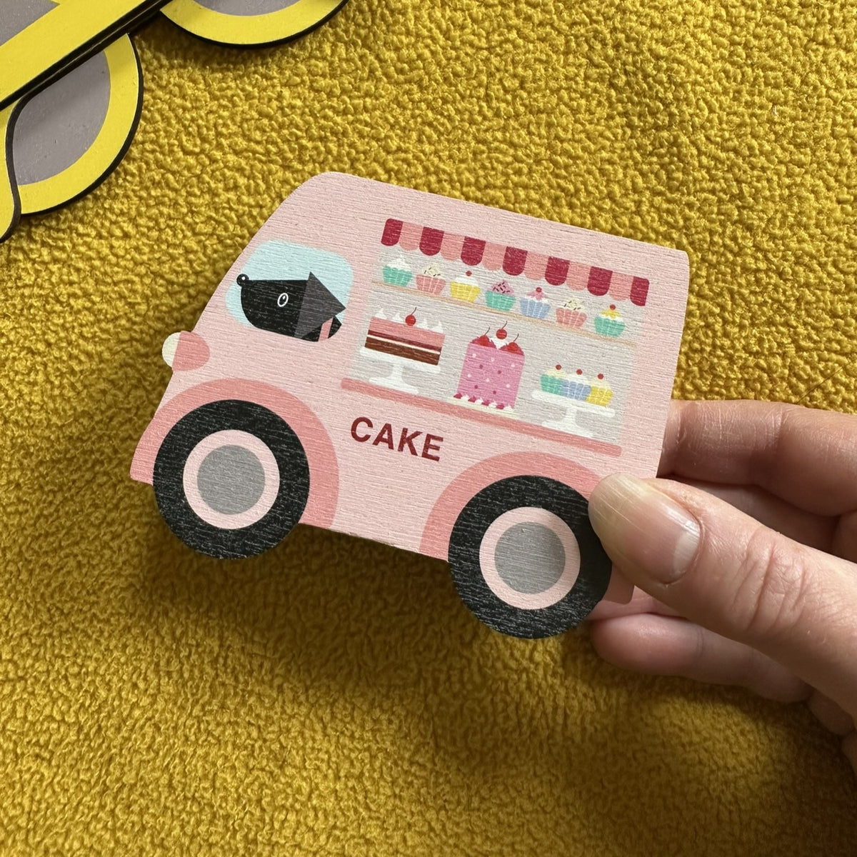 Wooden Trinket Box - Mobile Cake Shop Van