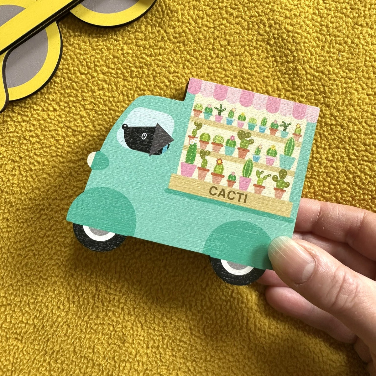 Wooden Trinket Box - Mobile Cacti Shop Van