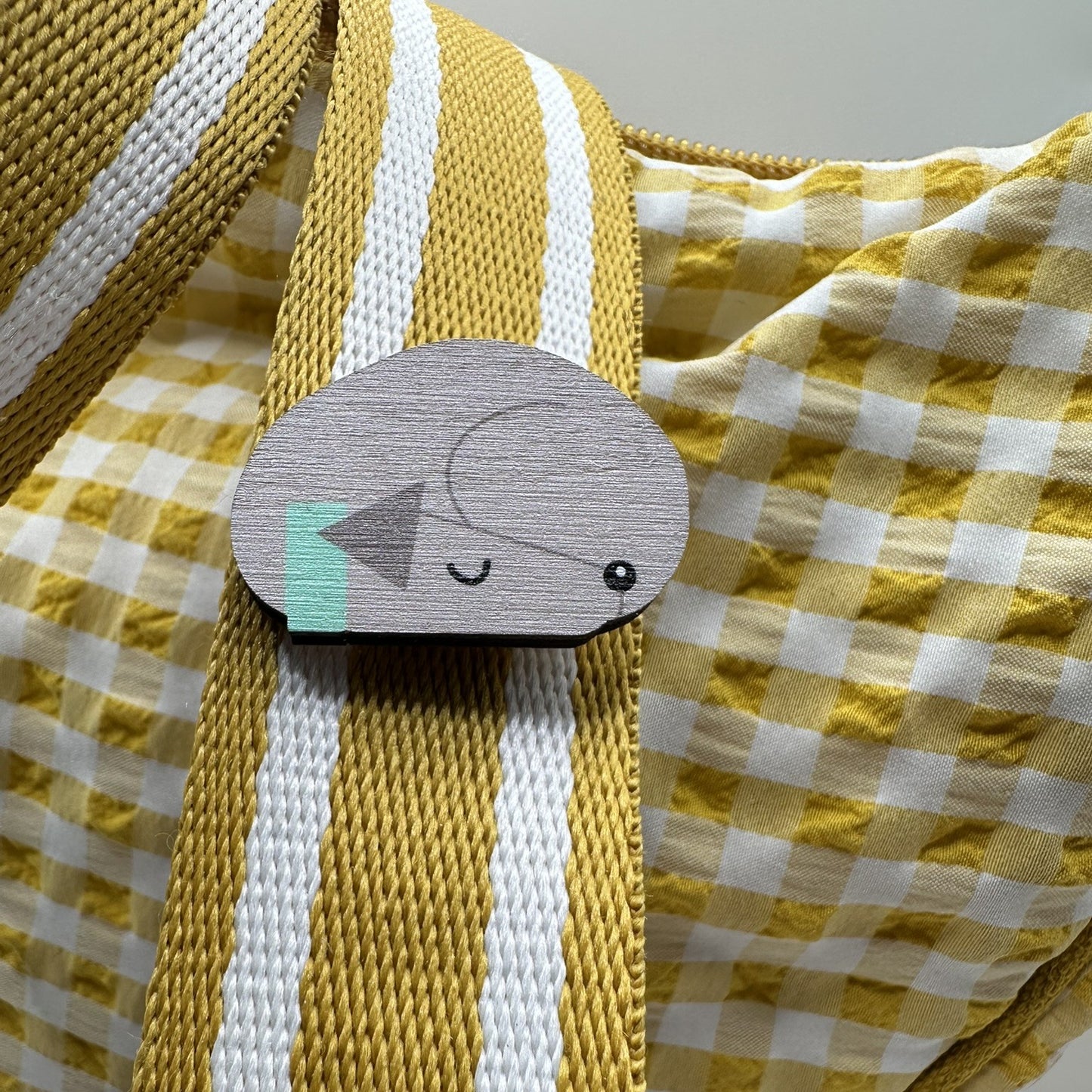Whippet/Greyhound Sleeping - Wooden Pin Badge